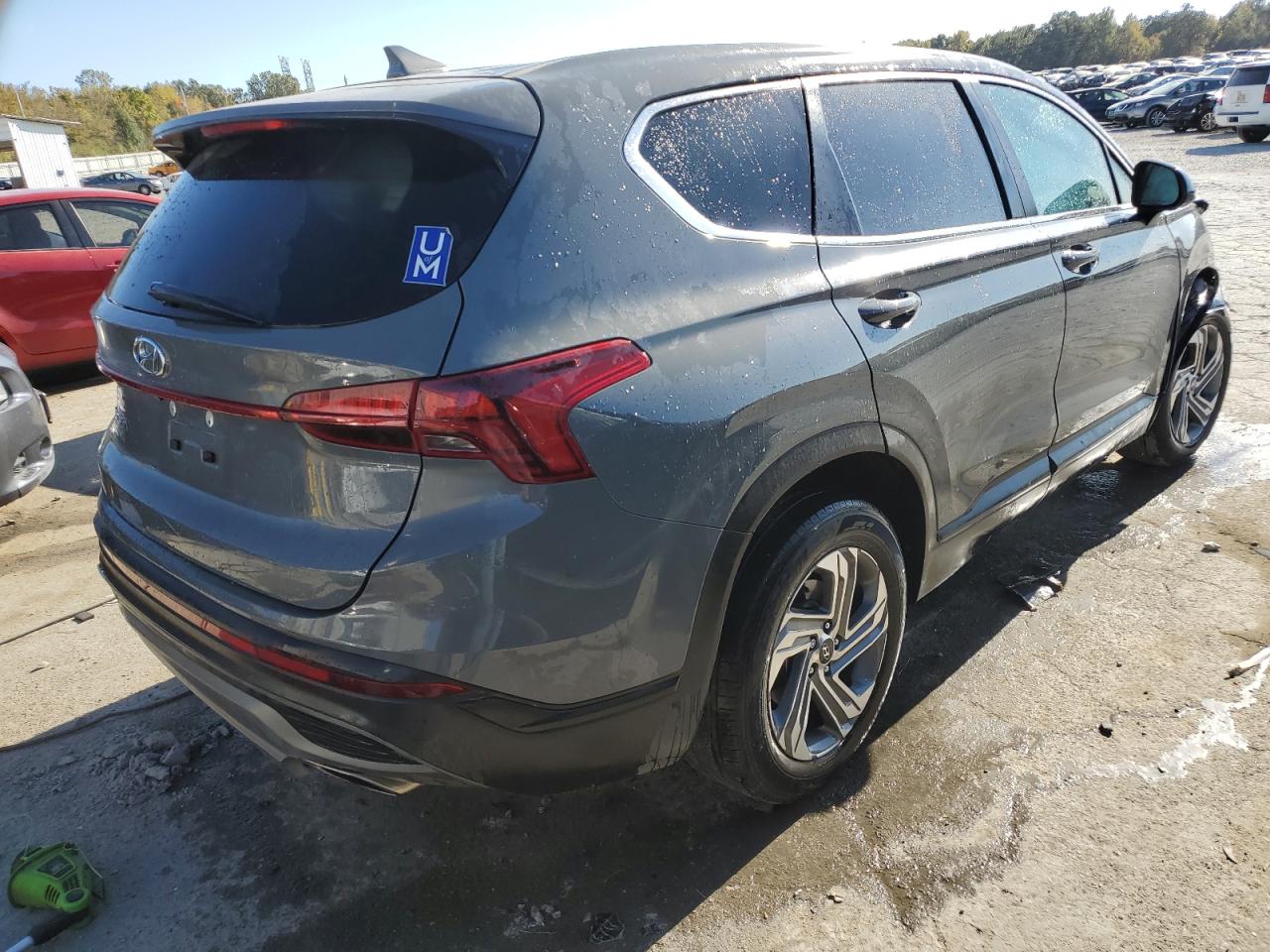 Image 3 of 2021 HYUNDAI SANTA FE SE 2021 with VIN 5NMS14AJ5MH320344
