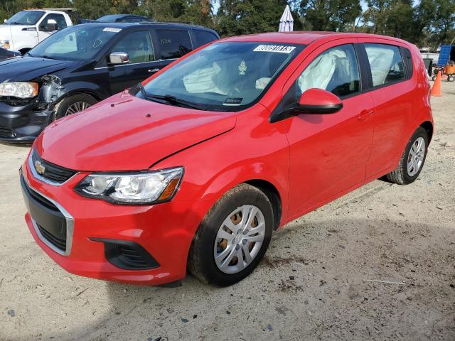Image 1 of 2020 CHEVROLET SONIC  2020 with VIN 1G1JG6SB8L4130065