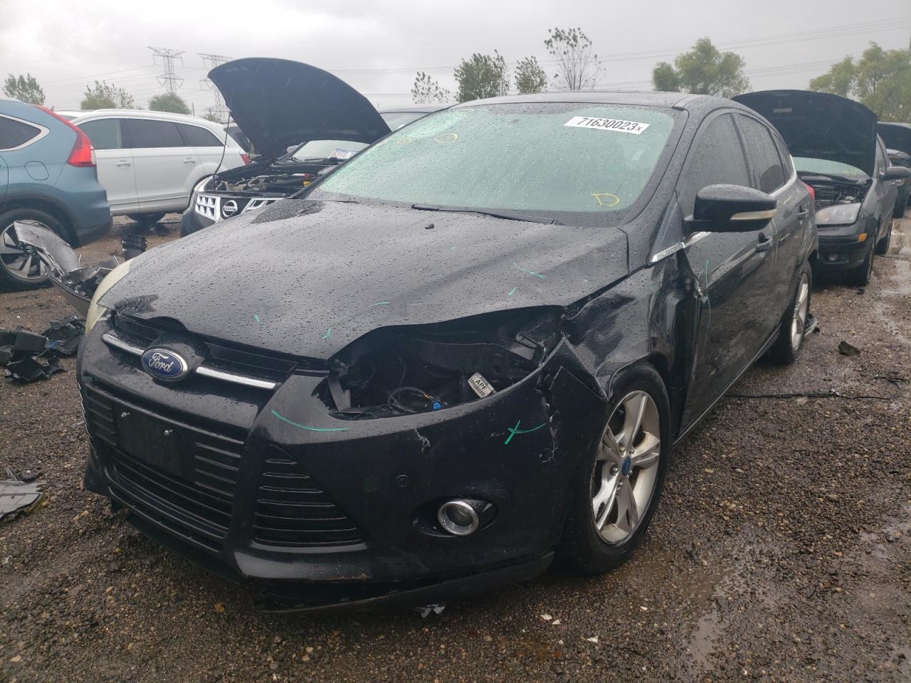 Изображение 1 2013 FORD FOCUS TITANIUM 2013 с VIN 1FADP3N27DL352155