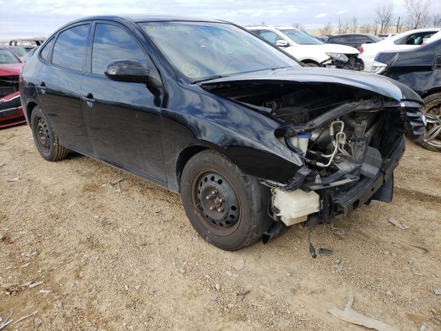 Image 1 of 2010 HYUNDAI ELANTRA BLUE 2010 with VIN KMHDU4AD0AU855348