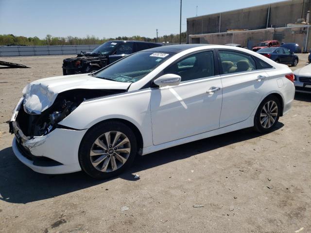 Obraz 1 z 2014 HYUNDAI SONATA SE 2014 z VIN 5NPEC4AC8EH928517