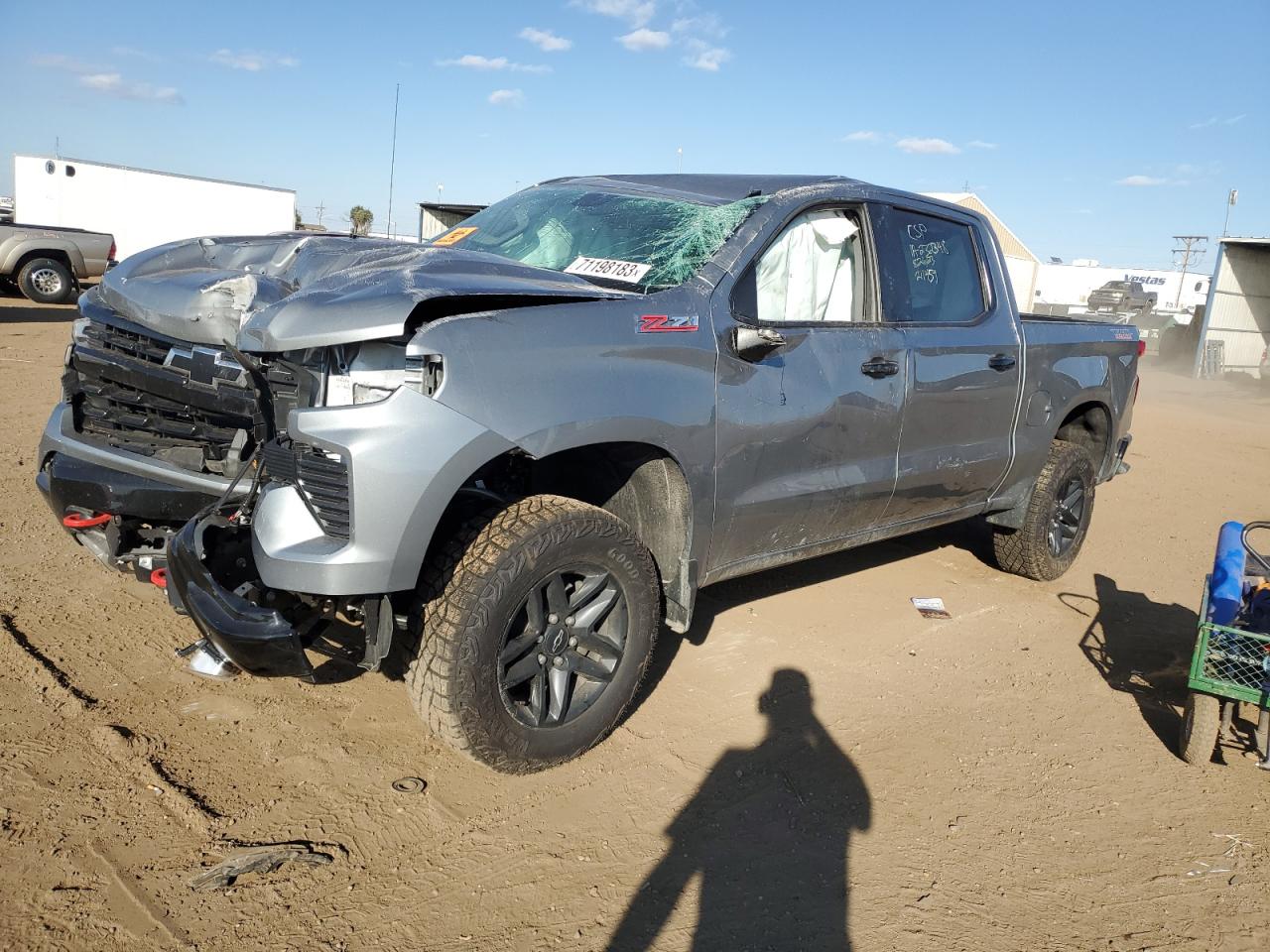 Image 1 of 2023 CHEVROLET SILVERADO K1500 LT TRAIL BOSS 2023 with VIN 3GCUDFED0PG270033