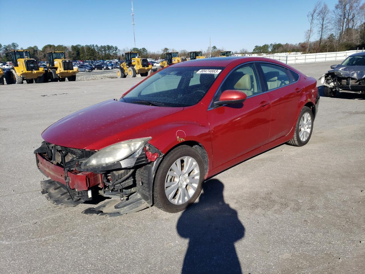 Image 1 of 2009 MAZDA 6 I 2009 with VIN 1YVHP82A895M30789