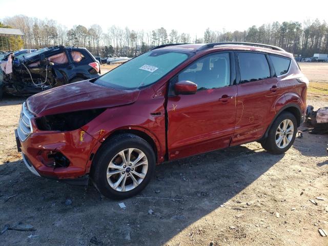 Image 1 of 2018 FORD ESCAPE SEL 2018 with VIN 1FMCU0HD7JUB68488