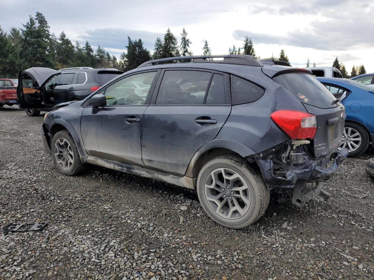 Image 2 of 2016 SUBARU CROSSTREK PREMIUM 2016 with VIN JF2GPADCXGH327670
