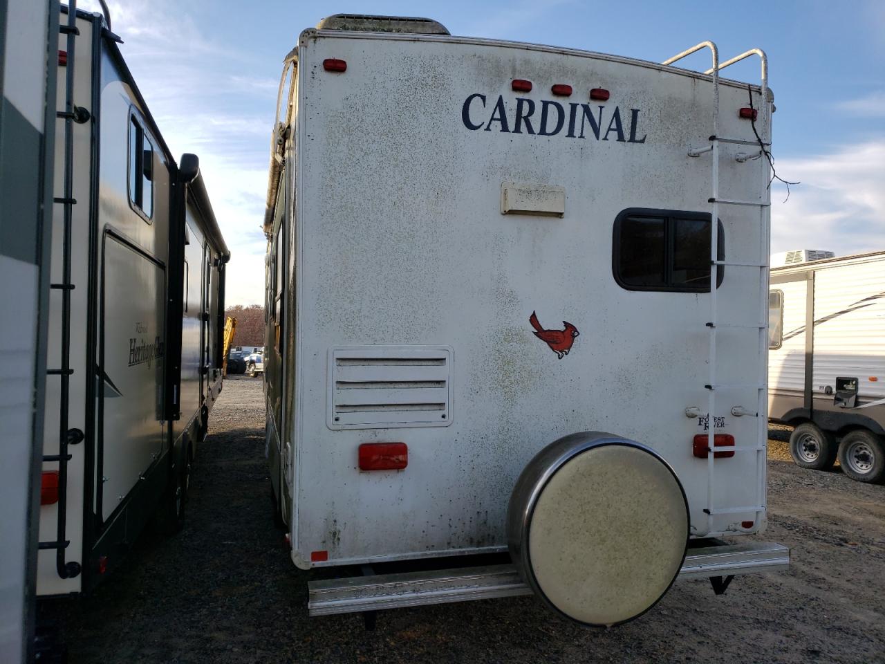 Image 3 of 2008 WILDWOOD CARDINAL 2008 with VIN 4X4TCAG298G094622