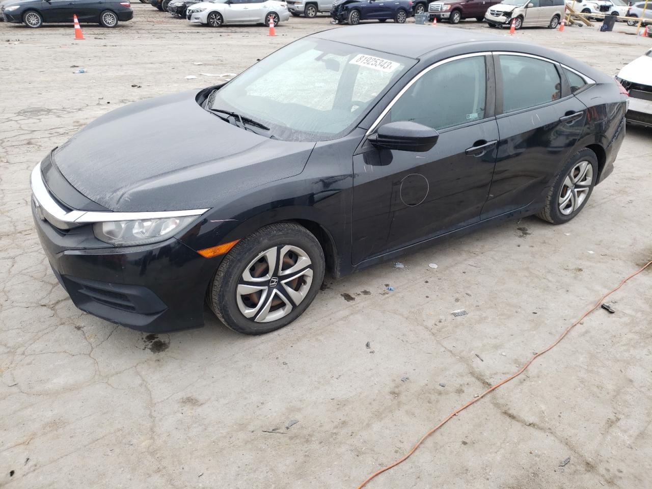 Image 1 of 2018 HONDA CIVIC LX 2018 with VIN 19XFC2F5XJE002217