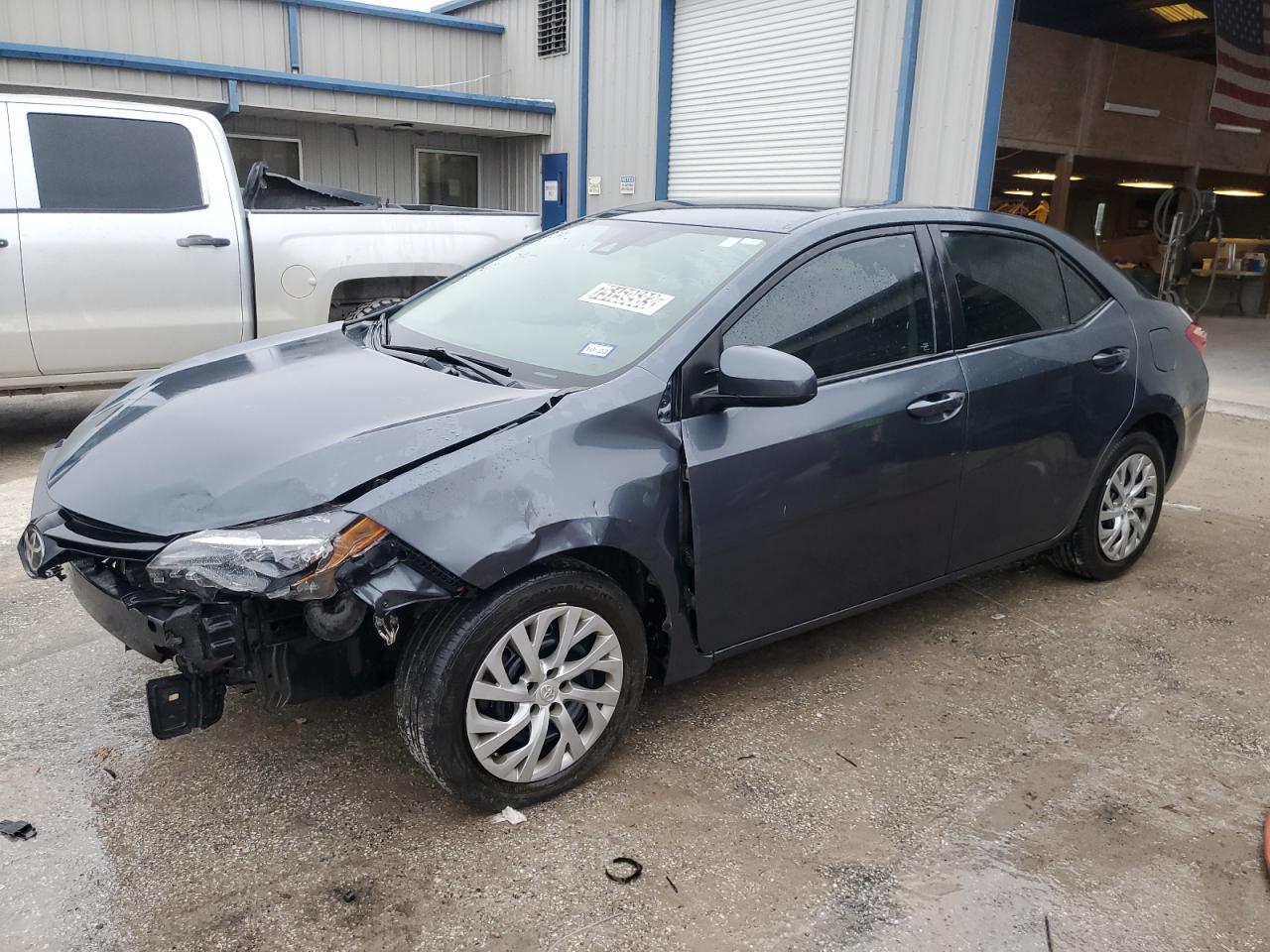 Image 1 of 2018 TOYOTA COROLLA L 2018 with VIN 2T1BURHE7JC979864