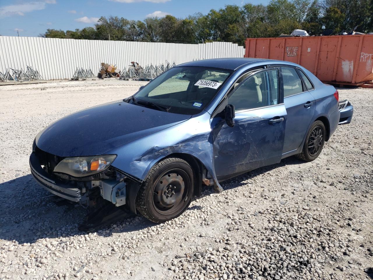 Image 1 of 2009 SUBARU IMPREZA 2.5I 2009 with VIN JF1GE616X9H514657