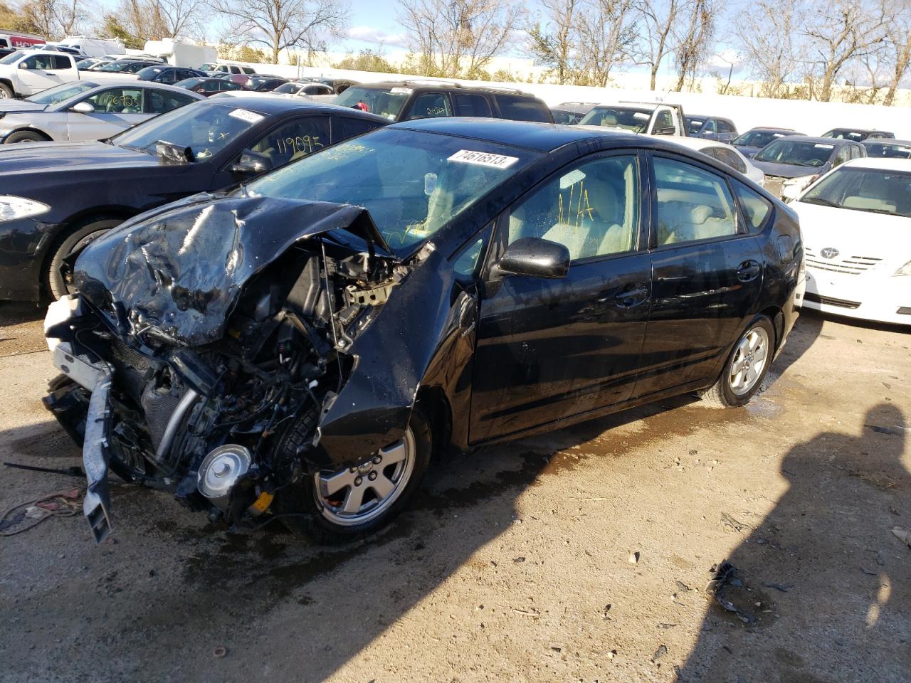 Image 1 of 2009 TOYOTA PRIUS  2009 with VIN JTDKB20U797849645