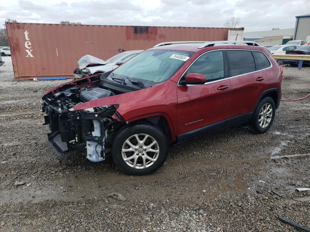 Image 1 of 2017 JEEP CHEROKEE LATITUDE 2017 with VIN 1C4PJLCB3HW527324