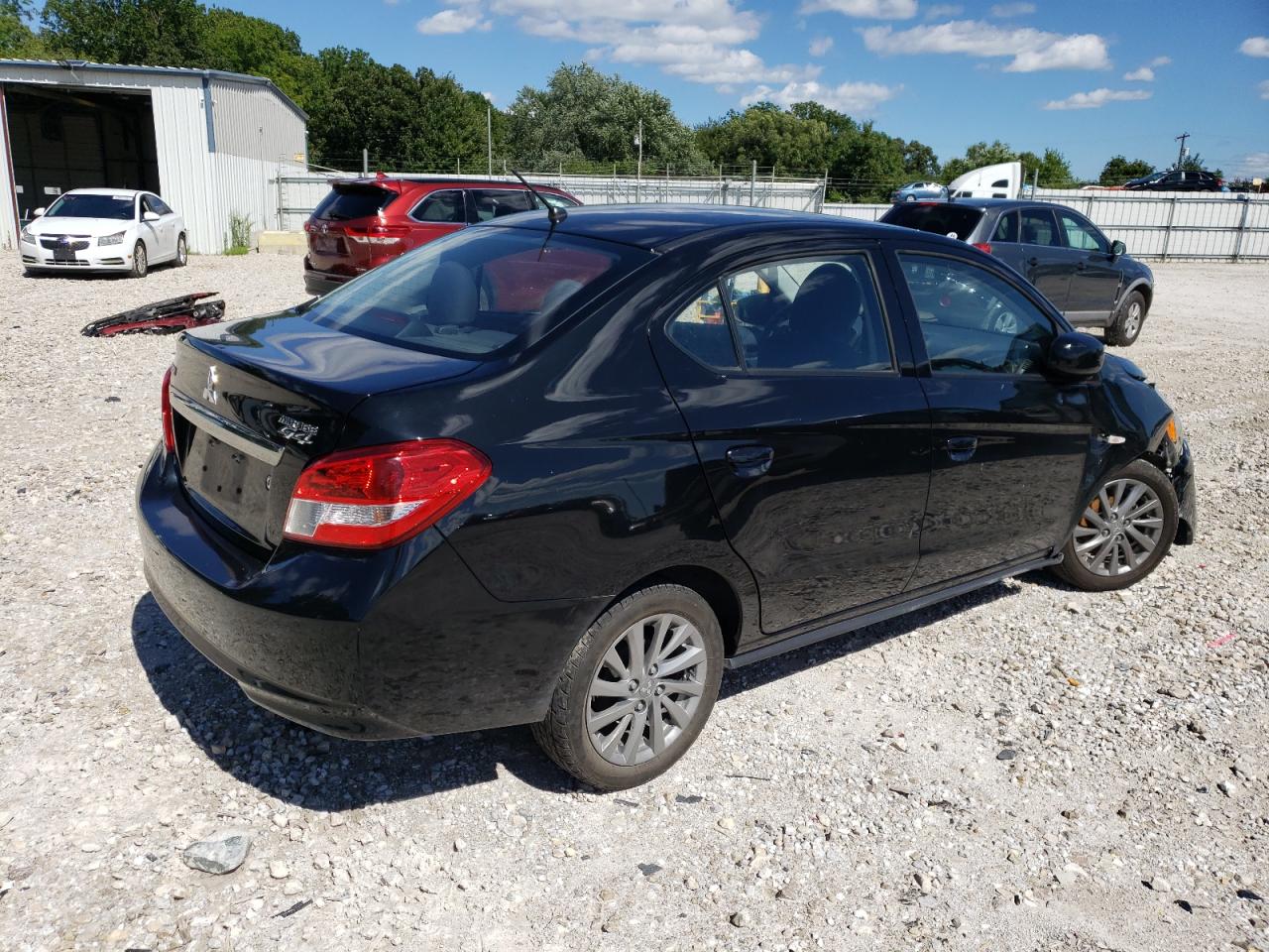Image 3 of 2019 MITSUBISHI MIRAGE G4 ES 2019 with VIN ML32F3FJ6KHF17368
