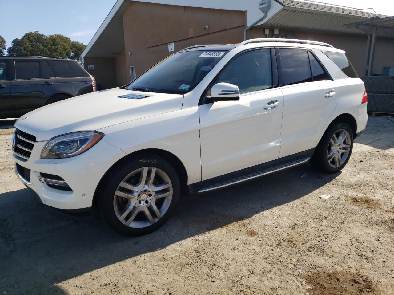 Image 1 of 2013 MERCEDES-BENZ ML 350 4MATIC 2013 with VIN 4JGDA5HB6DA123556