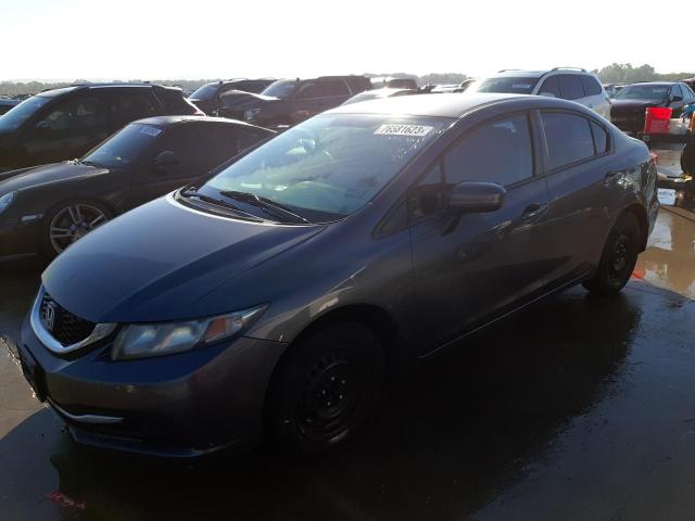Image 1 of 2014 HONDA CIVIC LX 2014 with VIN 2HGFB2F57EH528223