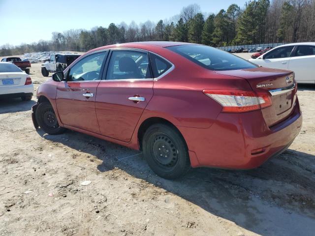 Image 2 of 2014 NISSAN SENTRA S 2014 with VIN 3N1AB7AP8EL621955