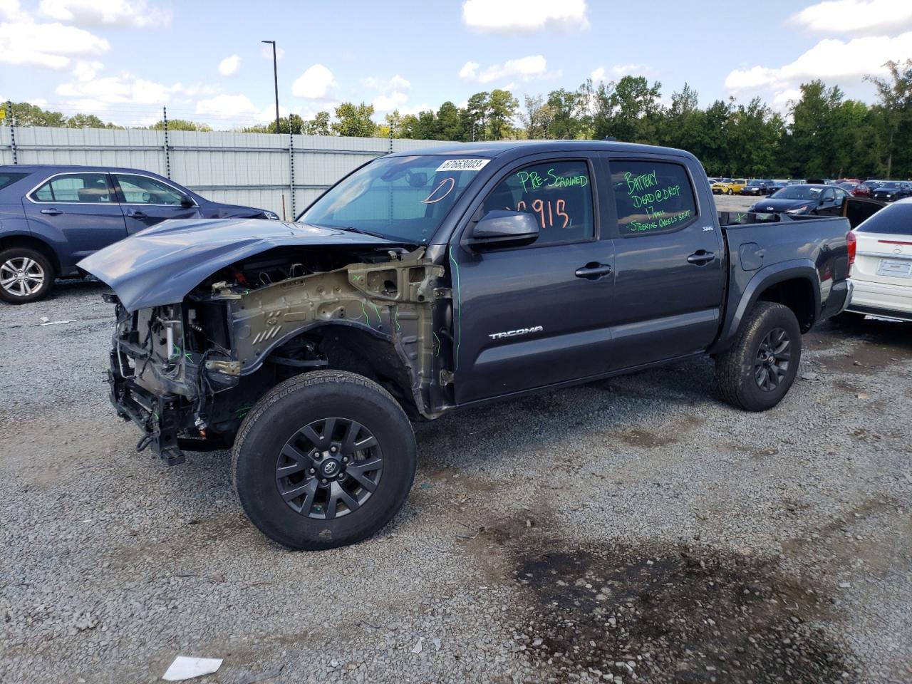 Изображение 1 2021 TOYOTA TACOMA DOUBLE CAB 2021 с VIN 3TMAZ5CN6MM146758