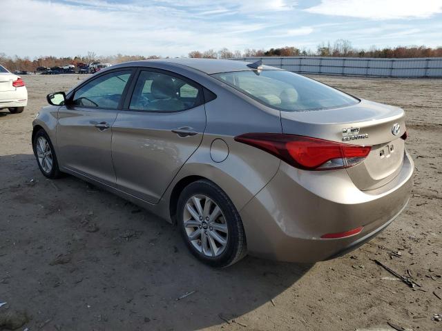 Image 2 of 2014 HYUNDAI ELANTRA SE 2014 with VIN 5NPDH4AEXEH471207