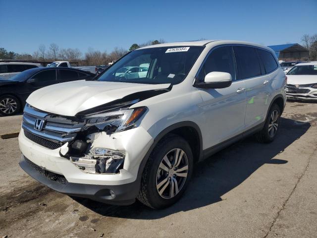 Image 1 of 2017 HONDA PILOT EXLN 2017 with VIN 5FNYF5H75HB013596