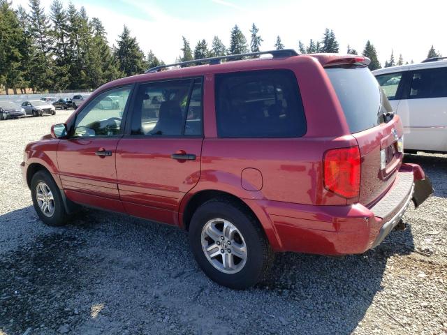 Изображение 2 2005 HONDA PILOT EXL 2005 с VIN 2HKYF18685H555627