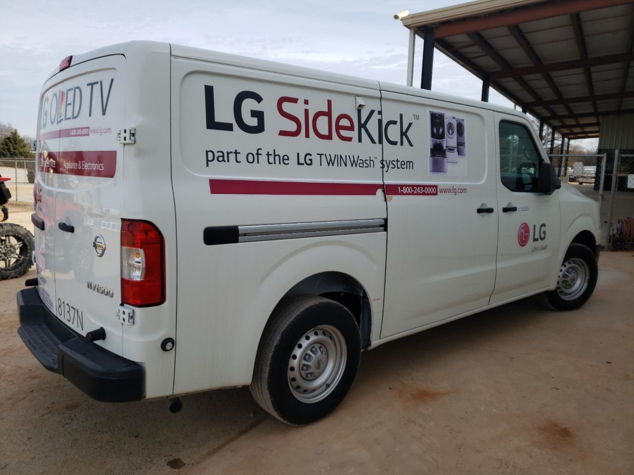 Image 3 of 2018 NISSAN NV 1500 S 2018 with VIN 1N6BF0KM4JN815925