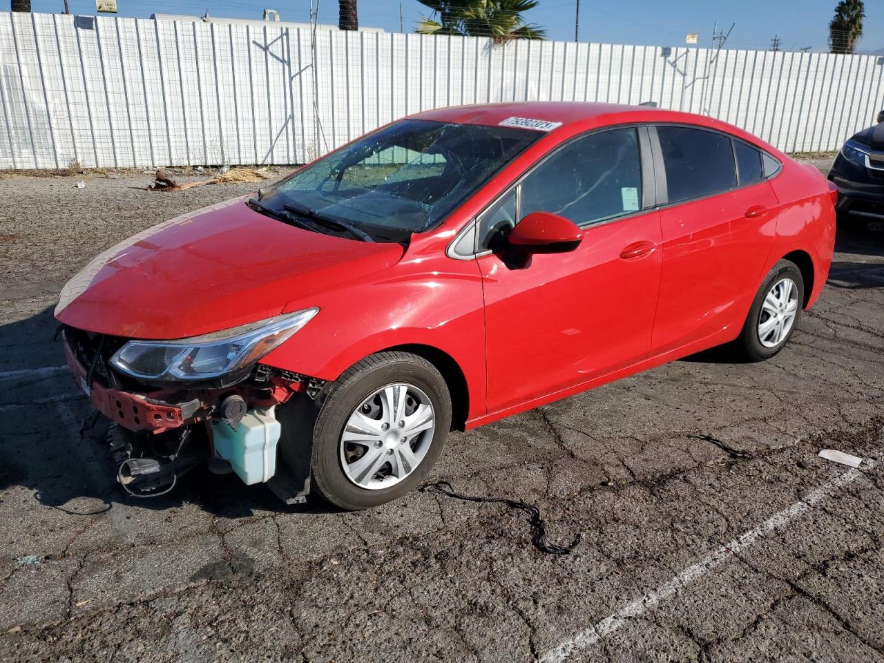 Изображение 1 2016 CHEVROLET CRUZE LS 2016 с VIN 1G1BC5SM2G7257880