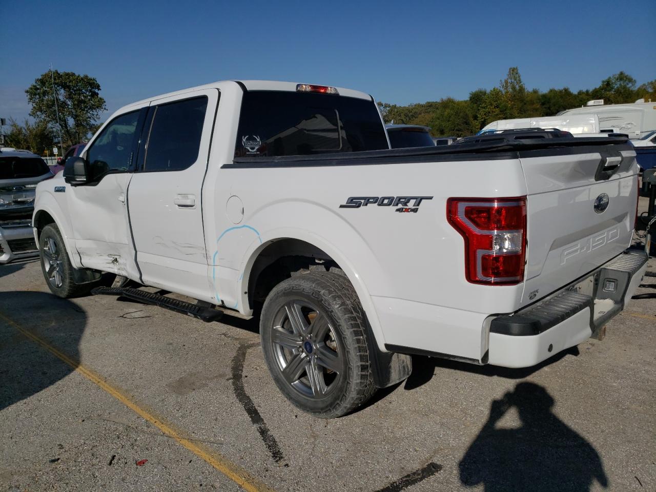 Image 2 of 2018 FORD F150 SUPERCREW 2018 with VIN 1FTEW1E56JKF27724