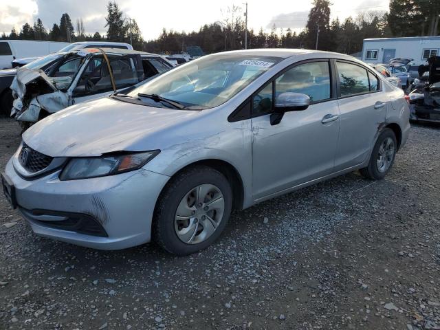Image 1 of 2014 HONDA CIVIC LX 2014 with VIN 19XFB2F57EE231382