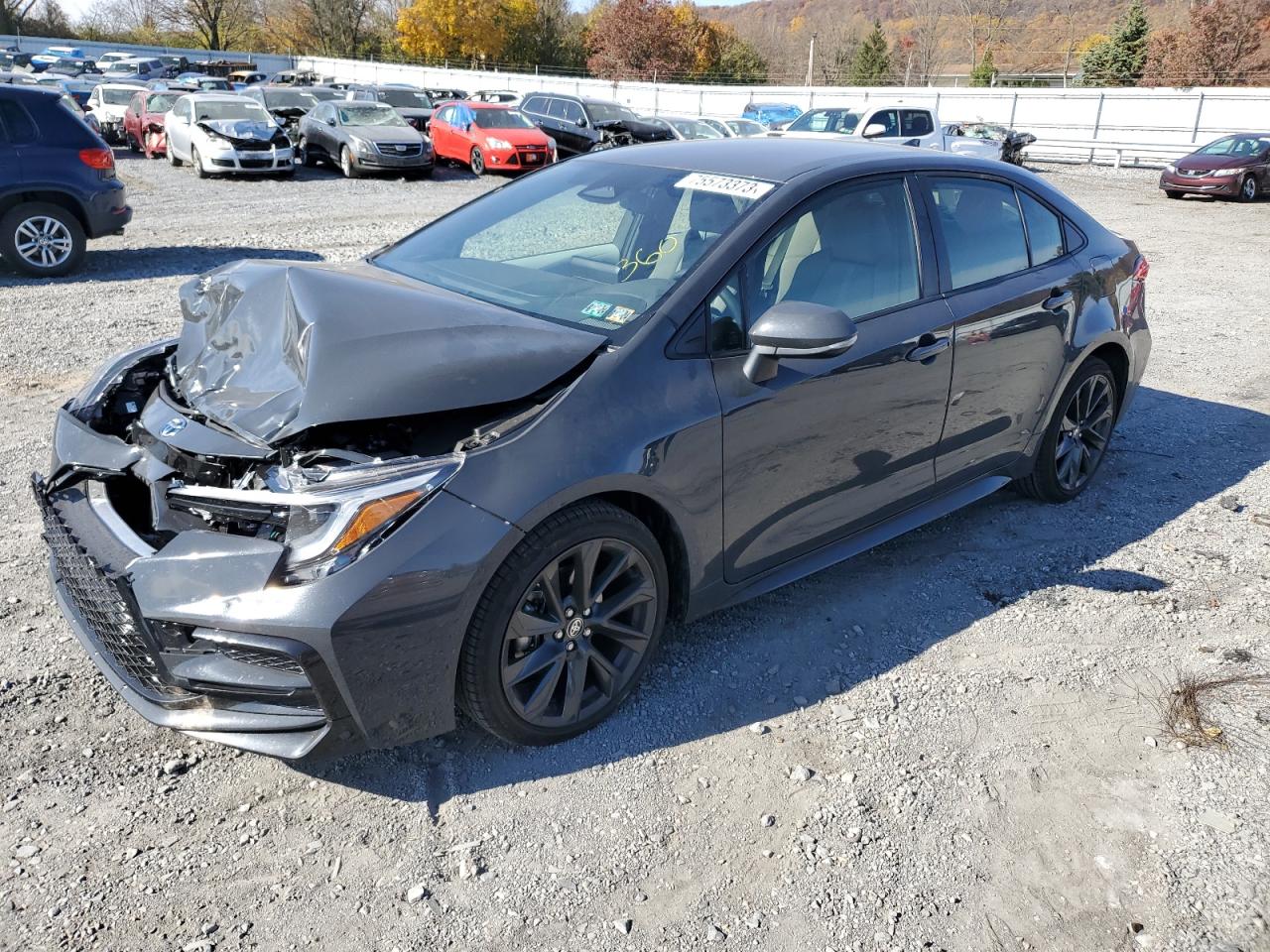 Изображение 1 2023 TOYOTA COROLLA LE 2023 с VIN JTDBCMFE9P3020511