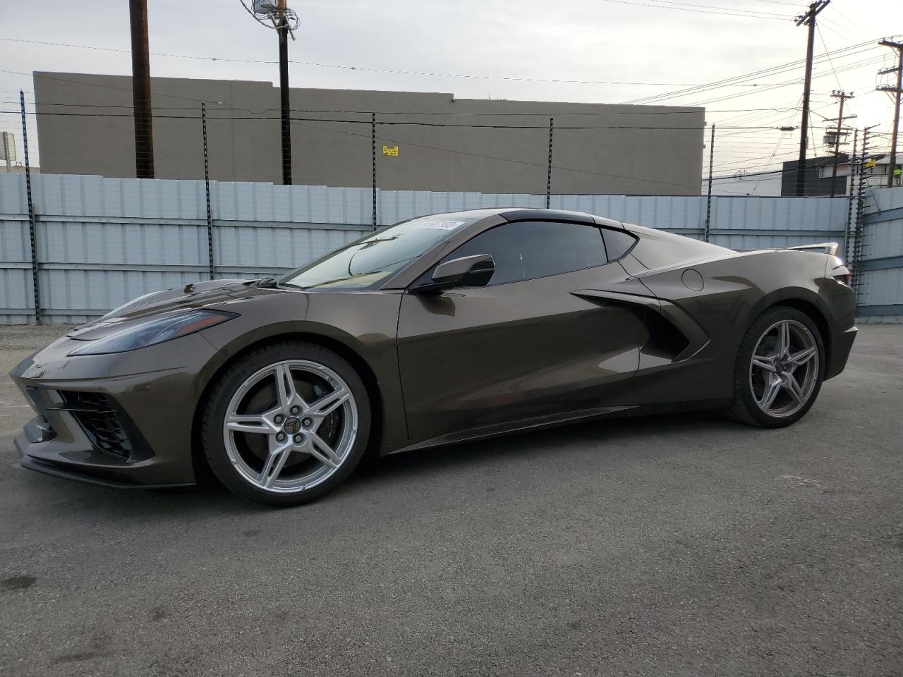 Image 1 of 2021 CHEVROLET CORVETTE STINGRAY 3LT 2021 with VIN 1G1YC2D48M5100884