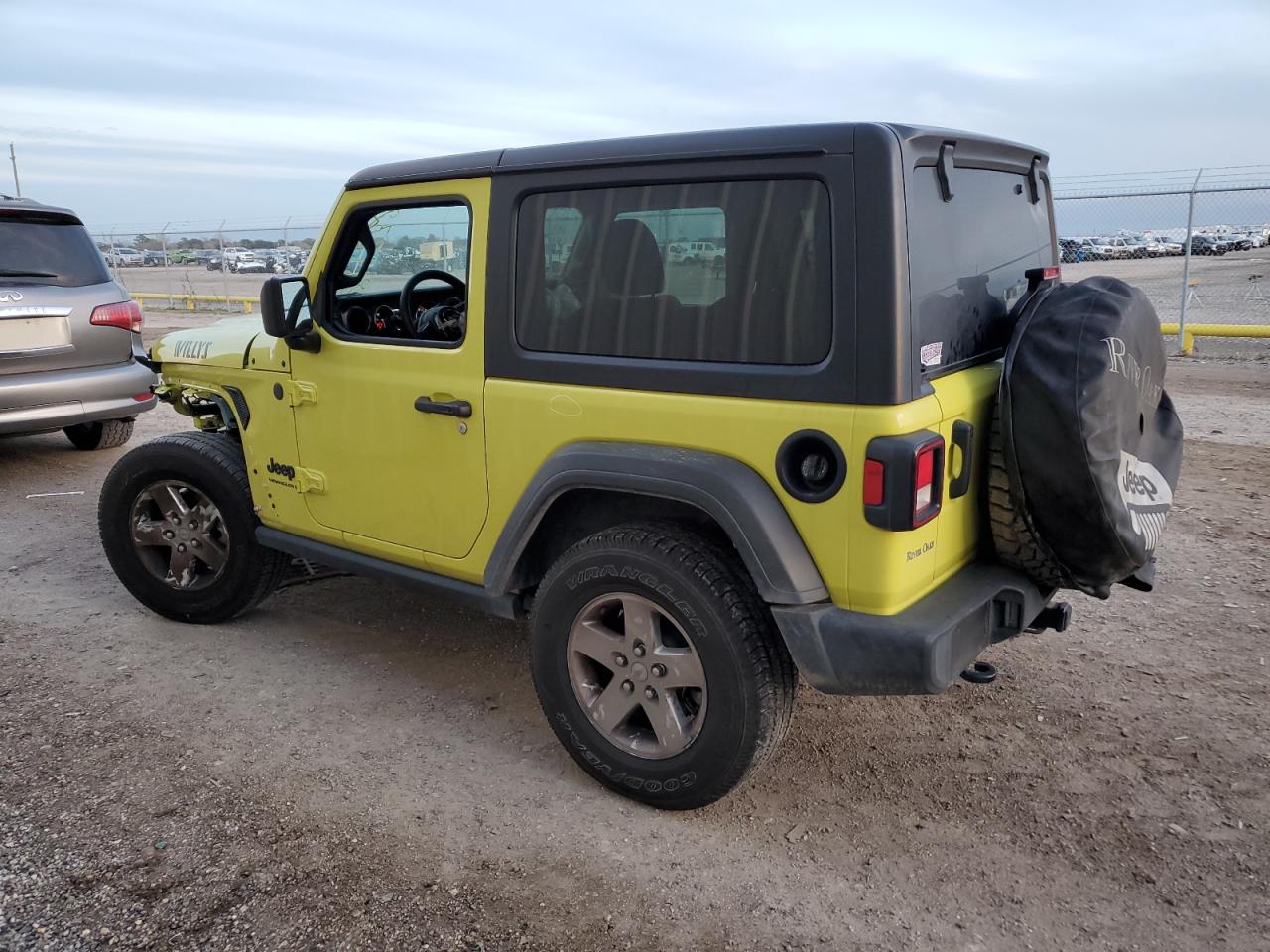 Image 2 of 2023 JEEP WRANGLER SPORT 2023 with VIN 1C4HJXAG6PW549116