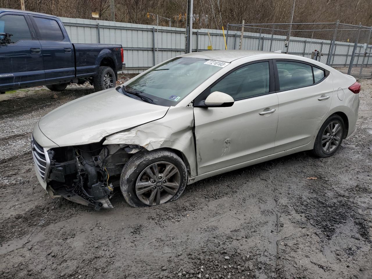 Изображение 1 2017 HYUNDAI ELANTRA SE 2017 с VIN 5NPD84LF4HH088129