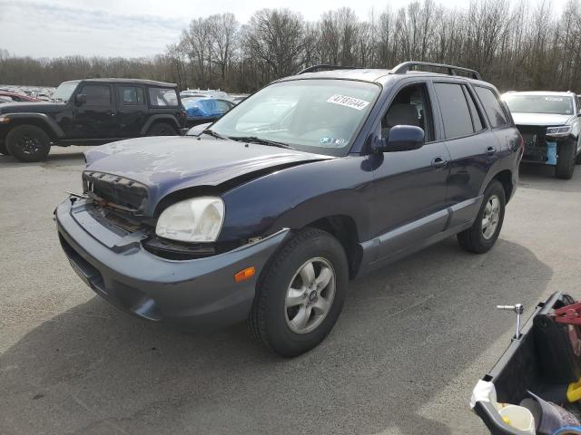 Image 1 of 2005 HYUNDAI SANTA FE GLS 2005 with VIN KM8SC73D05U927406