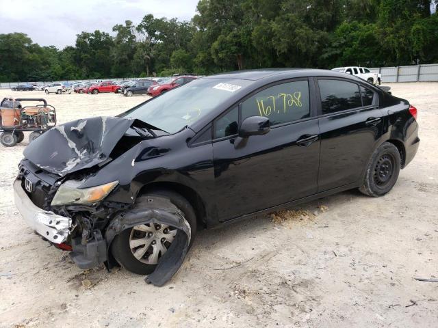 Image 1 of 2012 HONDA CIVIC LX 2012 with VIN 2HGFB2F52CH602726