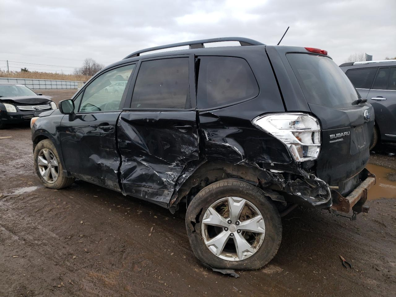 Image 2 of 2015 SUBARU FORESTER 2.5I PREMIUM 2015 with VIN JF2SJADC4FH471421