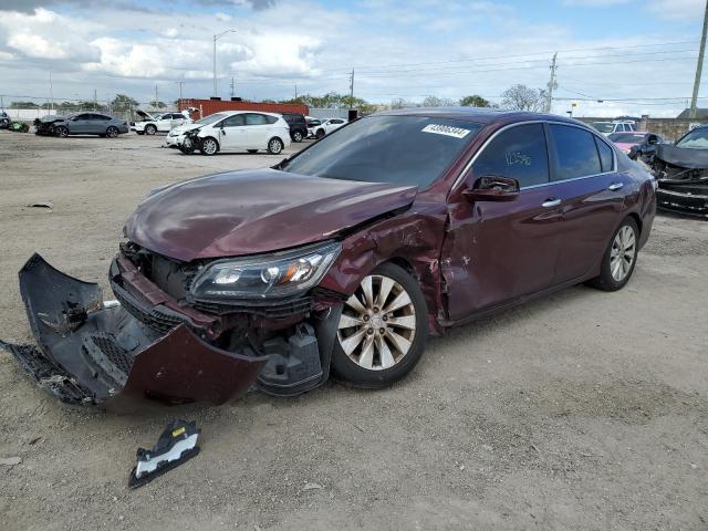 Image 1 of 2015 HONDA ACCORD EXL 2015 with VIN 1HGCR2F82FA230977