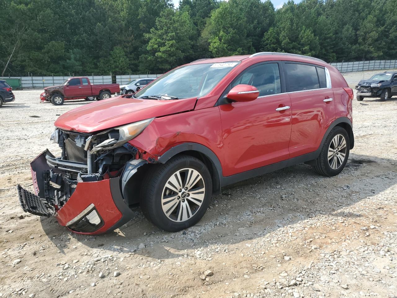 Image 1 of 2014 KIA SPORTAGE EX 2014 with VIN KNDPC3AC5E7618879