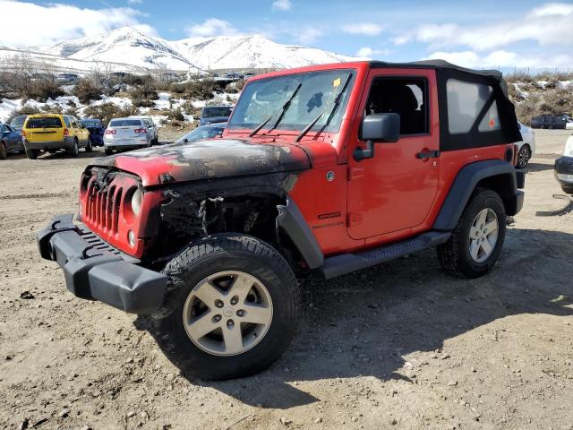 Image 1 of 2014 JEEP WRANGLER SPORT 2014 with VIN 1C4AJWAG1EL323964