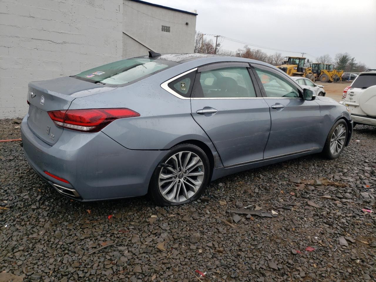 Image 3 of 2017 GENESIS G80 BASE 2017 with VIN KMHGN4JE2HU192457