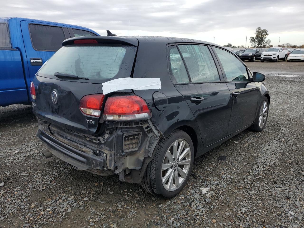 Image 3 of 2012 VOLKSWAGEN GOLF  2012 with VIN WVWDM7AJ2CW261072