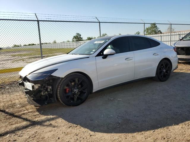 Image 1 of 2020 HYUNDAI SONATA LIMITED 2020 with VIN 5NPEH4J21LH043159