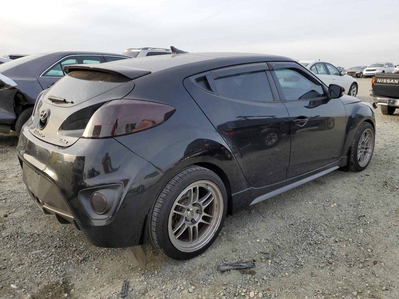 Image 3 of 2015 HYUNDAI VELOSTER TURBO 2015 with VIN KMHTC6AE6FU237655