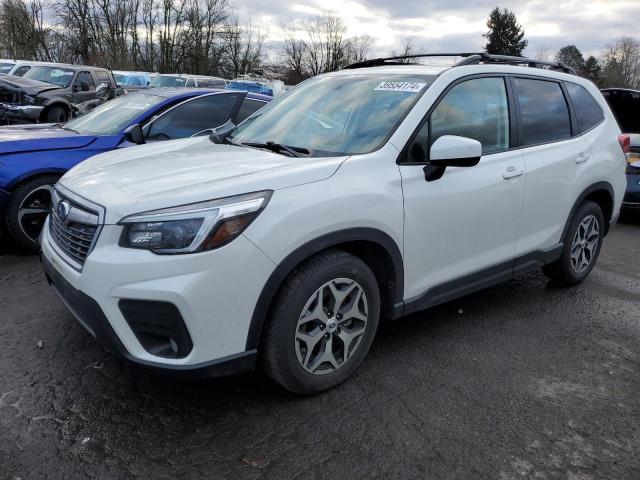 Image 1 of 2021 SUBARU FORESTER PREMIUM 2021 with VIN JF2SKAFCXMH550034