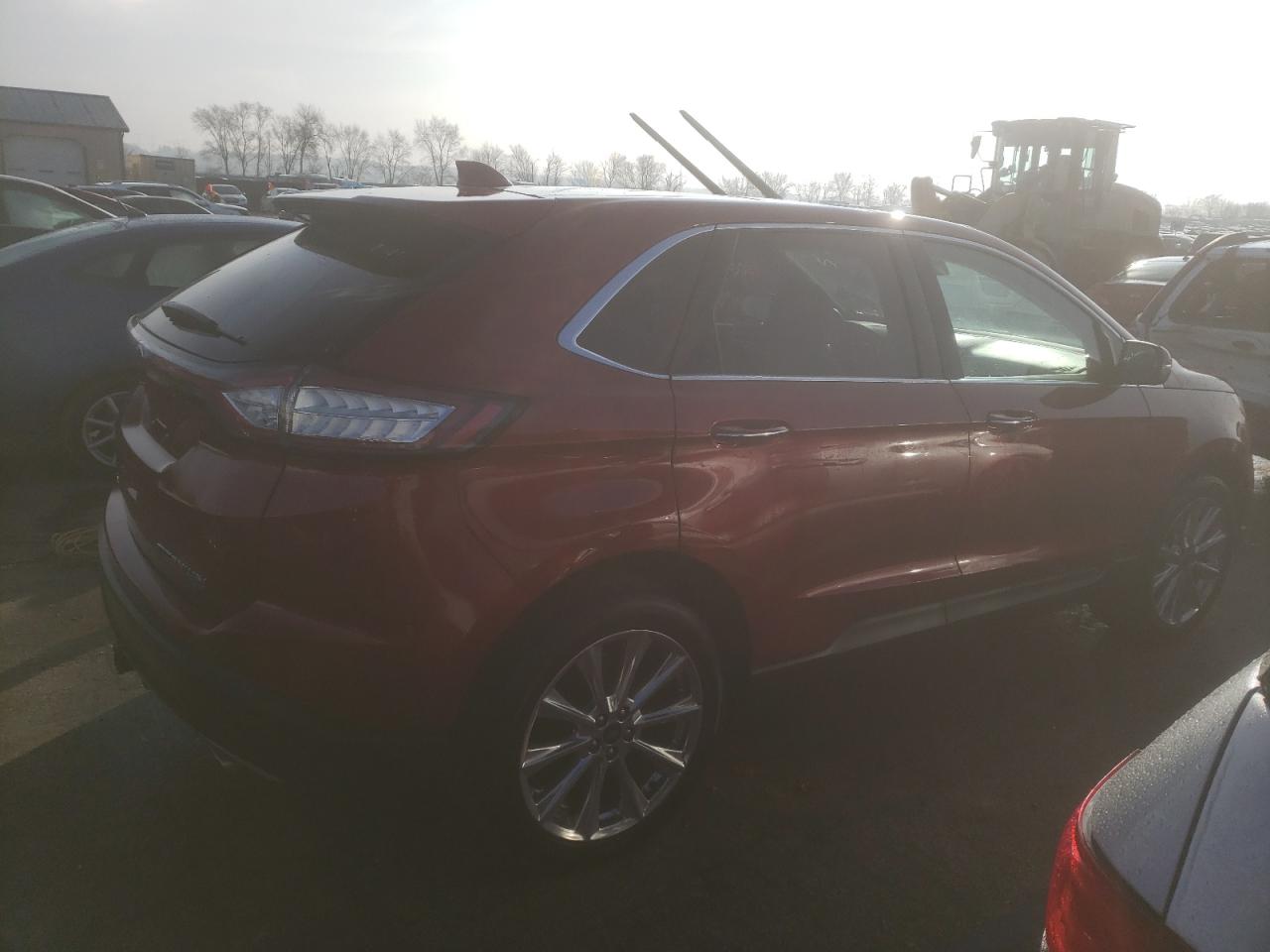 Image 3 of 2018 FORD EDGE TITANIUM 2018 with VIN 2FMPK4K80JBC50126