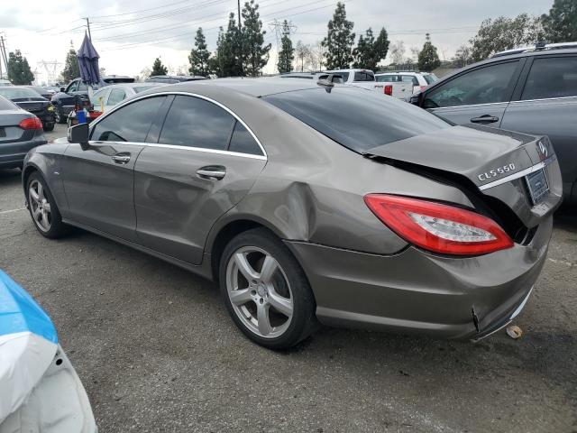 Image 2 of 2012 MERCEDES-BENZ CLS 550 2012 with VIN WDDLJ7DB3CA012209