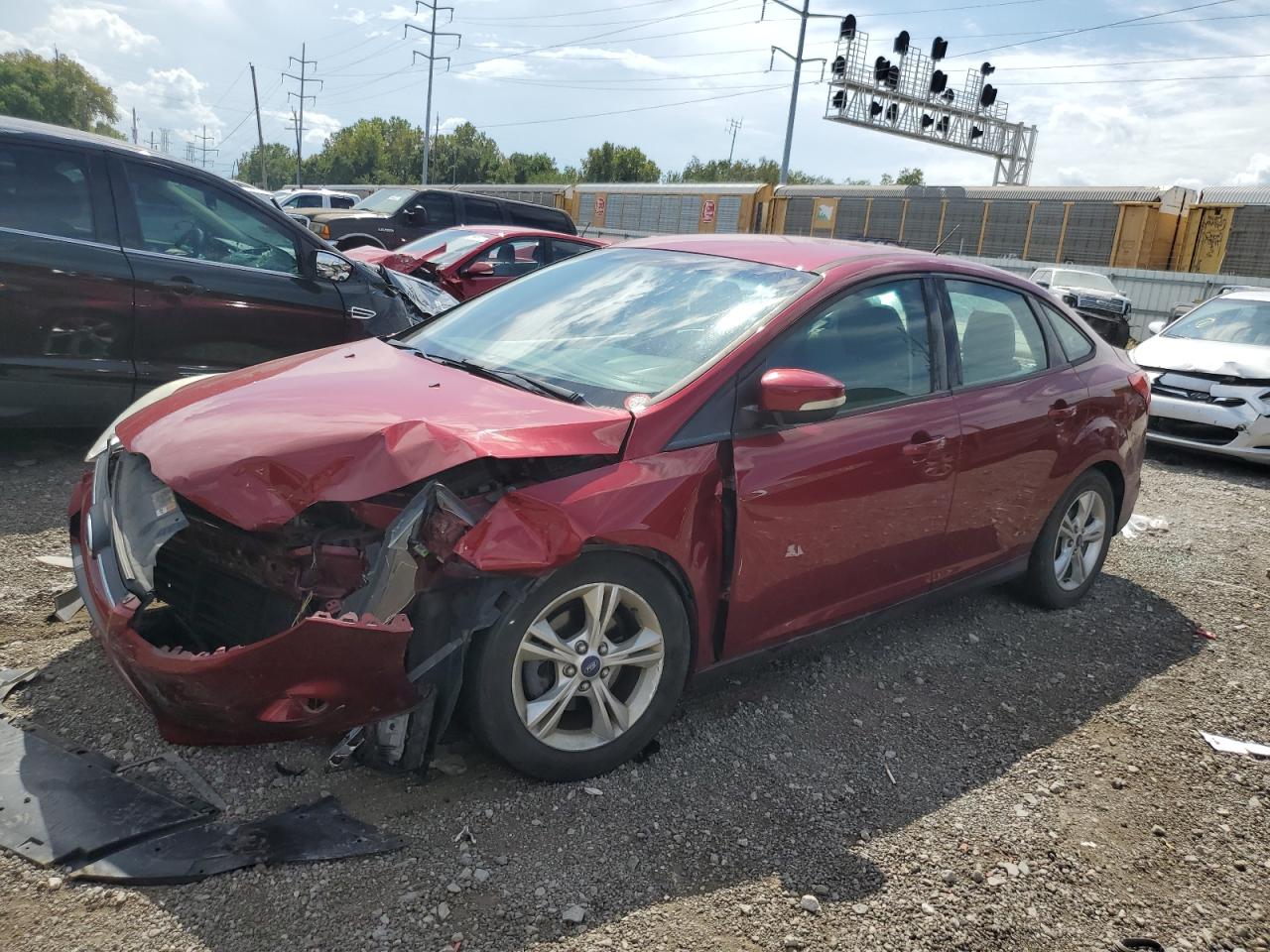 Image 1 of 2014 FORD FOCUS SE 2014 with VIN 1FADP3F26EL104771