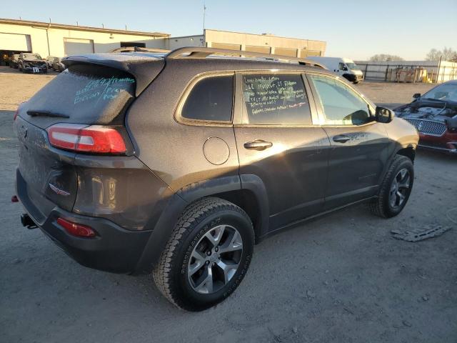 Image 3 of 2015 JEEP CHEROKEE TRAILHAWK 2015 with VIN 1C4PJMBS0FW633850