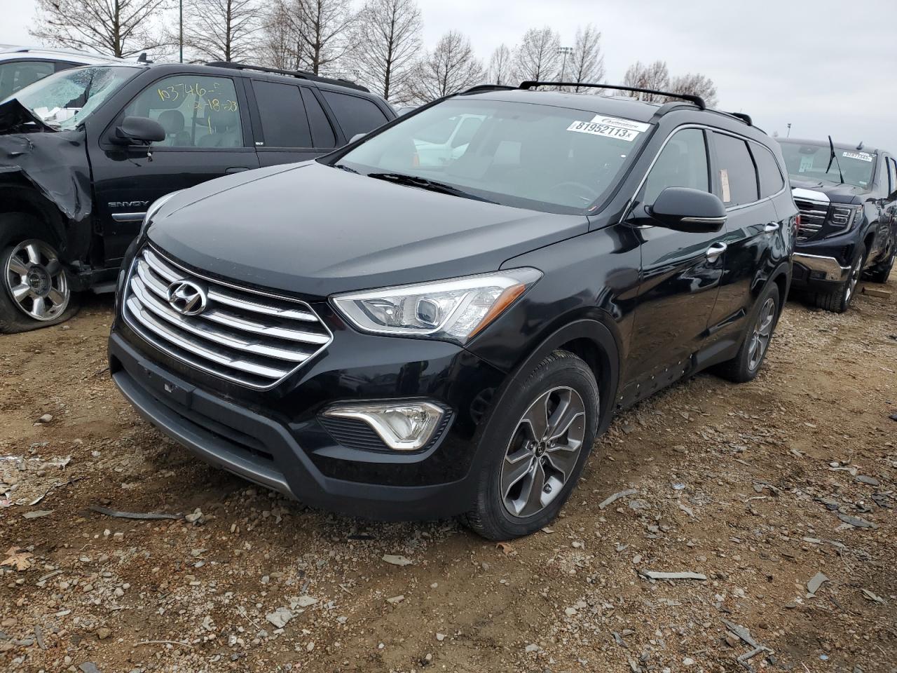 Image 1 of 2014 HYUNDAI SANTA FE GLS 2014 with VIN KM8SNDHF6EU044526