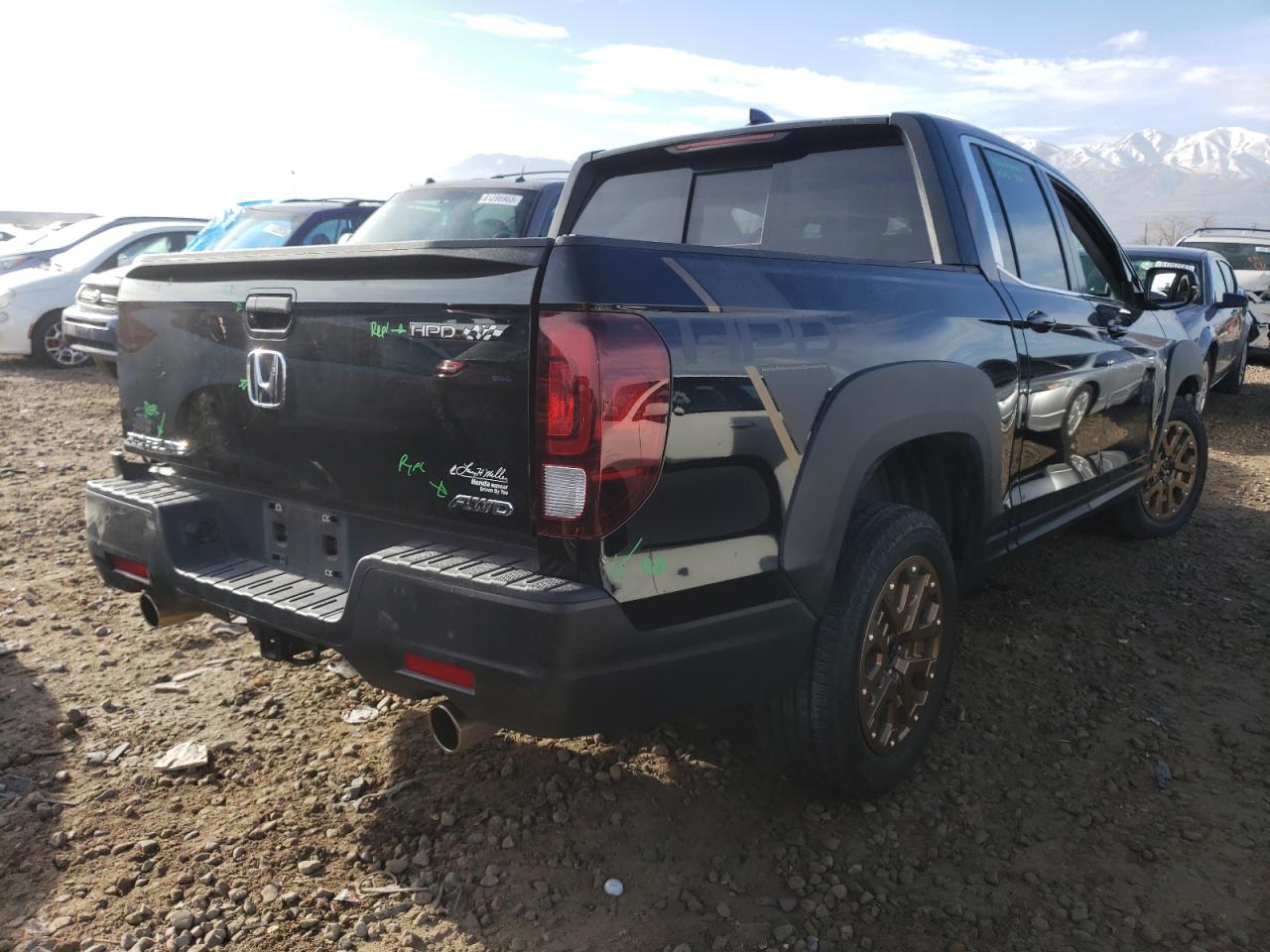 Obraz 3 z 2021 HONDA RIDGELINE RTL 2021 z VIN 5FPYK3F53MB005273