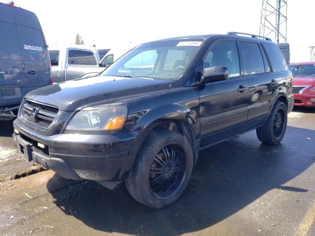 Image 1 of 2005 HONDA PILOT EX 2005 with VIN 2HKYF18405H564532