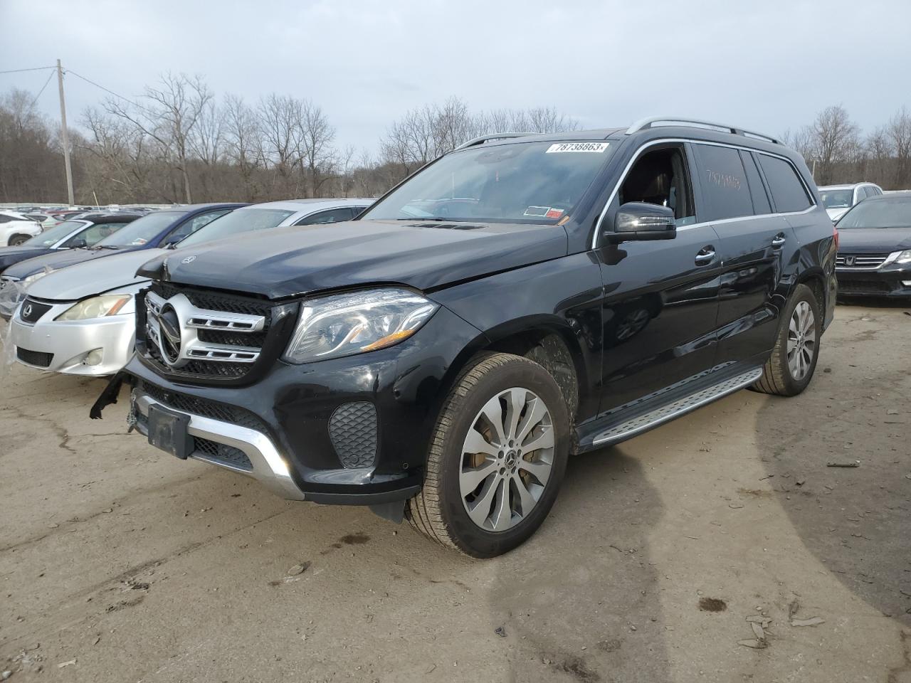 Image 1 of 2019 MERCEDES-BENZ GLS 450 4MATIC 2019 with VIN 4JGDF6EE2KB235526